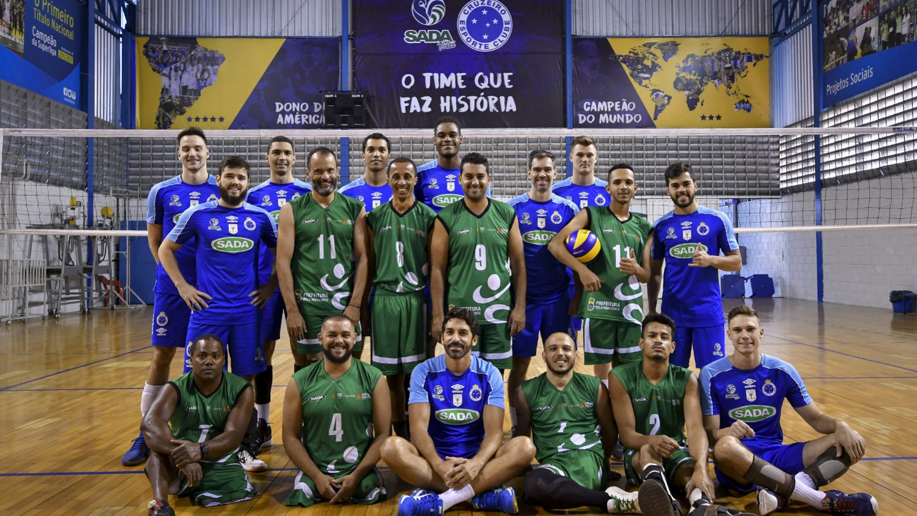 Mundo do Vôlei: Vôlei Nacional: Elenco do Sada Cruzeiro começa uma